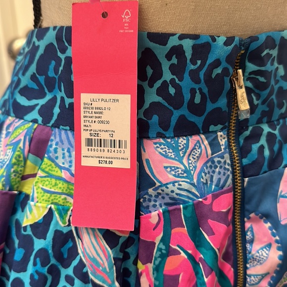 NWT Lilly Pulitzer Patchwork Midi Skirt 🌺 - Picture 4 of 6